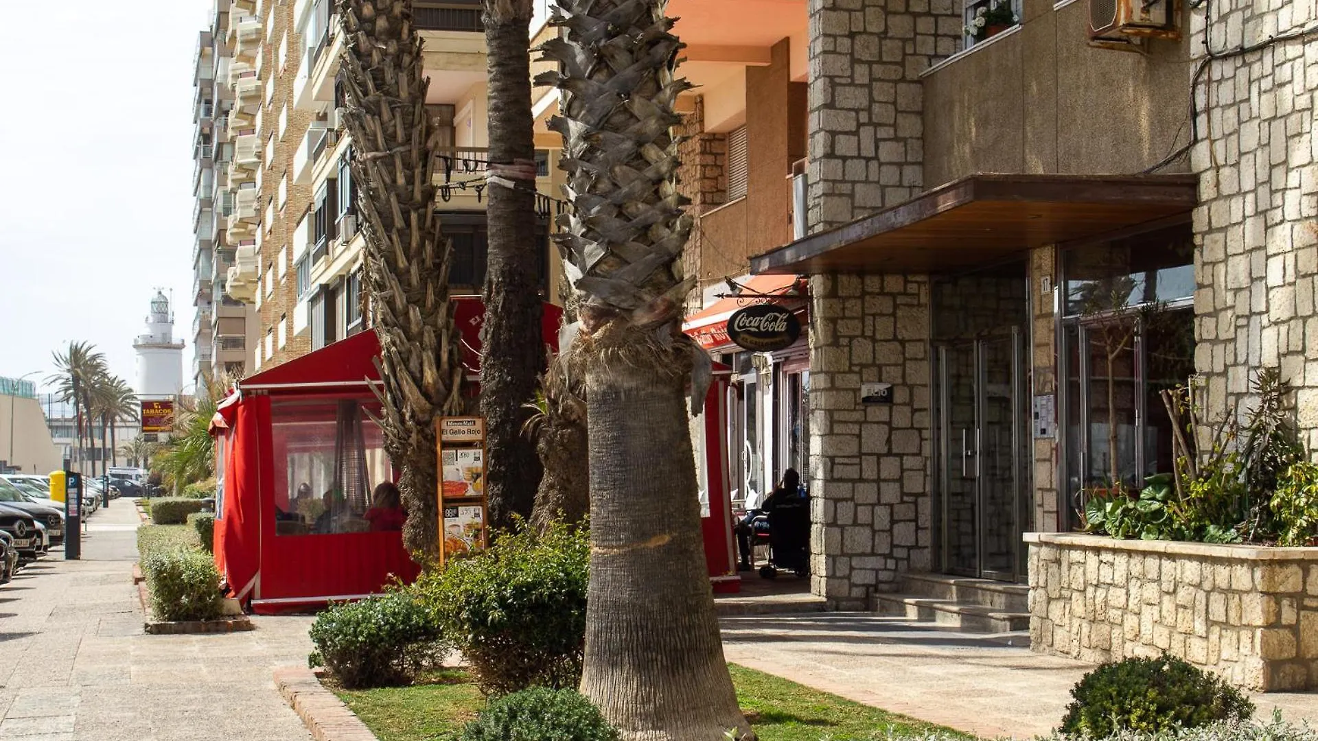 Malagueta, Primera Linea De Playa مالقة 0*,